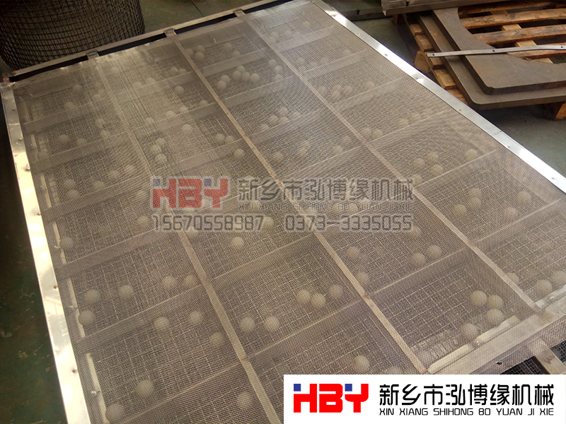 怎樣固定平面回轉(zhuǎn)篩篩面？平面篩廠家泓博緣機械給您支招